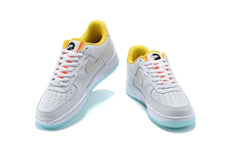 Men's Air Force 1 White Dark Sulfur Shoes