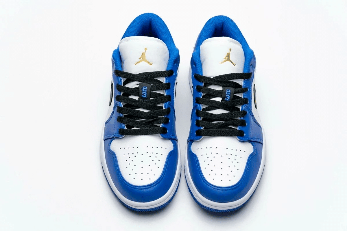 Men's Air Jordan 1 Low Hyper Royal Shoes