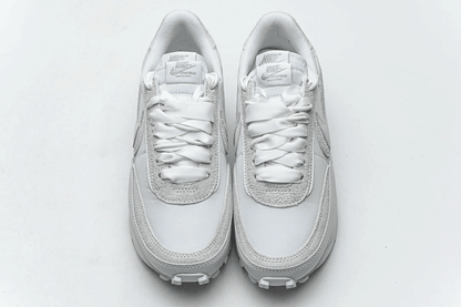 Men's Sacai x LD Waffle White Nylon Shoes