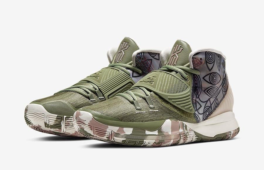 Men's Kyrie 6 Preheat Collection Shanghai Shoes