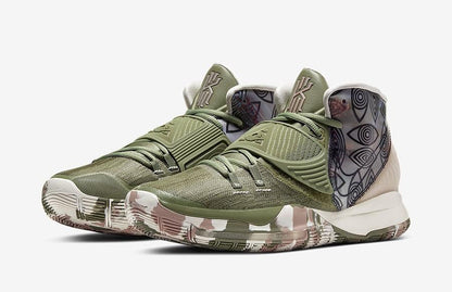 Men's Kyrie 6 Preheat Collection Shanghai Shoes
