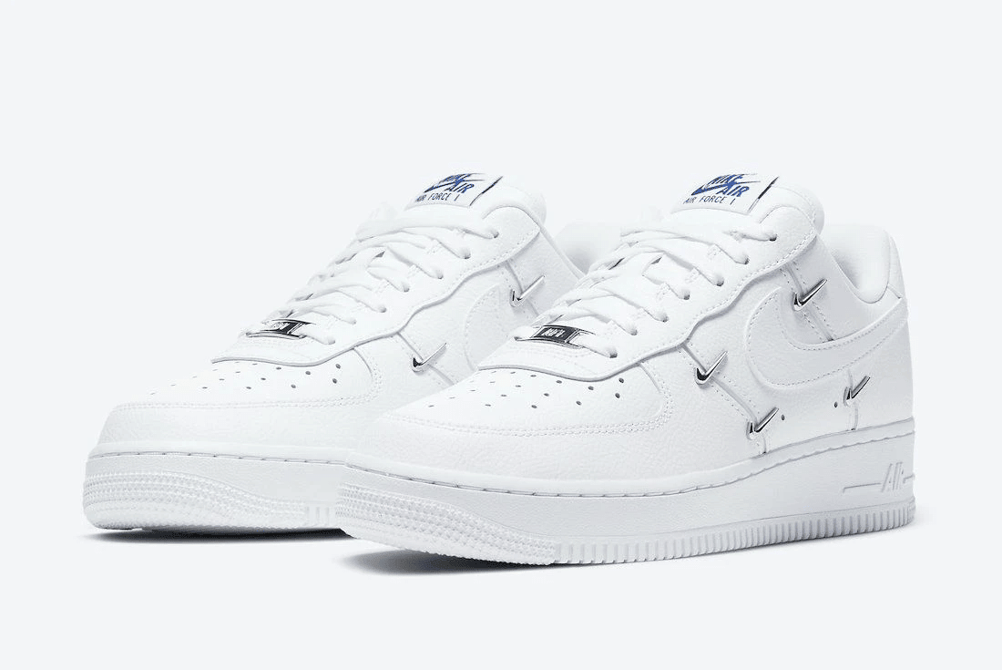 Men's Air Force 1 LX Comes Mini Chrome Swooshes Shoes