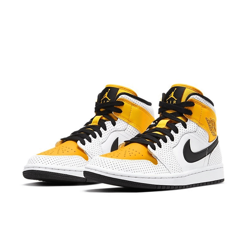Men's Air Jordan 1 Mid Perforated Shoes