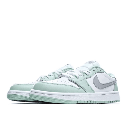 Men's Air Jordan 1 Low Neutral Grey Mint Shoes