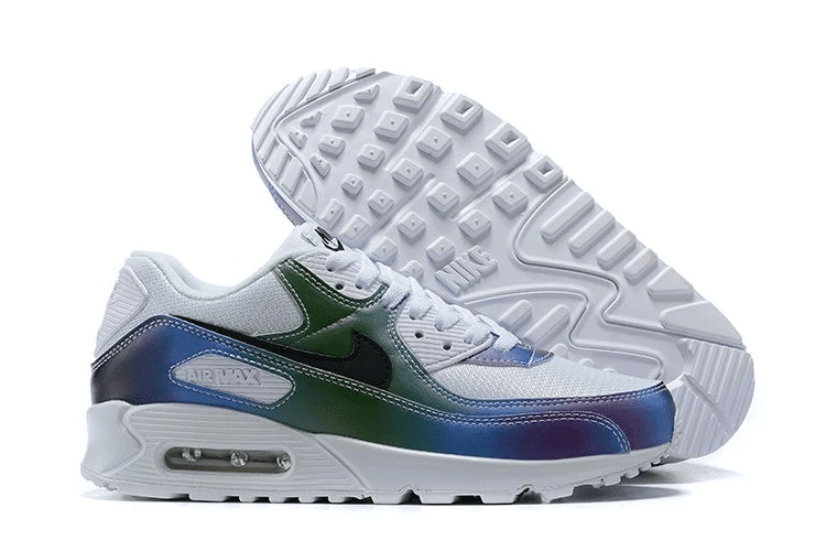 Men's Air Max 90 White Green Ombre Shoes
