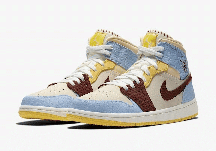 Men's Air Jordan 1 X Maison Chateau Fearless Shoes