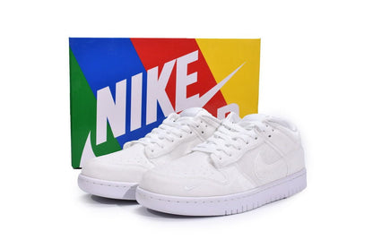 Men's Dover Street Market x SB Dunk Low Triple White Shoes