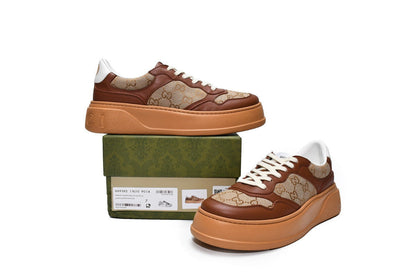Men's Gucci Chunky GG Brown Sneaker Shoes