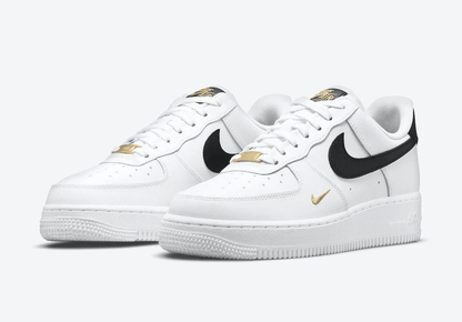 Men's Air Force 1 Gold Embroidered Shoes
