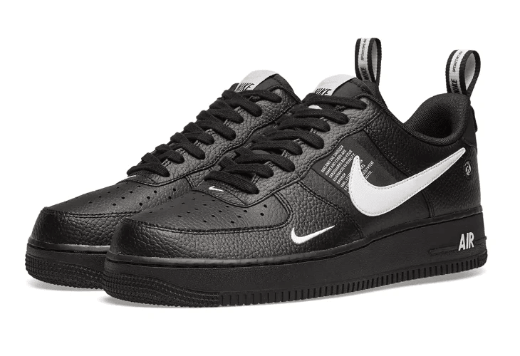 Men's Air Force 1 '07 LV8 Utility Low Black Shoes