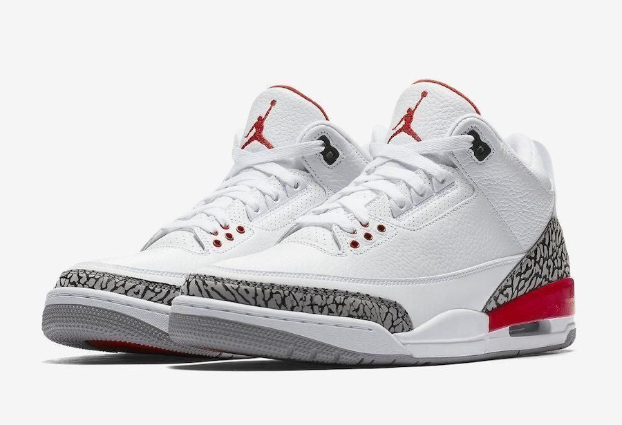 Men's Air Jordan 3 Katrina Hall Of Fame Shoes