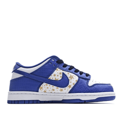 Men's SB Dunk Low x Supreme Cobalt Blue Shoes