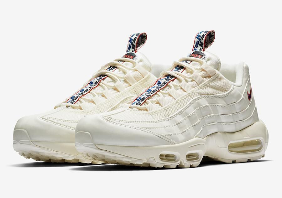 Men's Air Max 95 Pull Tab Sail Shoes