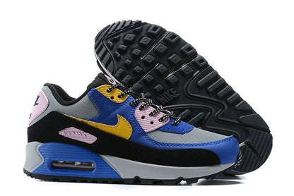 Men's Air Max 90 Blue Yellow Shoes