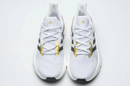 Men's XL9000L4 Boost White Black Metallic Gold Shoes