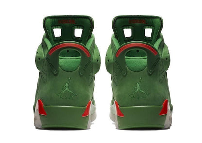 Men's Air Jordan 6 Gatorade Green Shoes