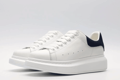 Men's Alexander MCQueen Oversized Sole Leather Sneakers Shoes V7