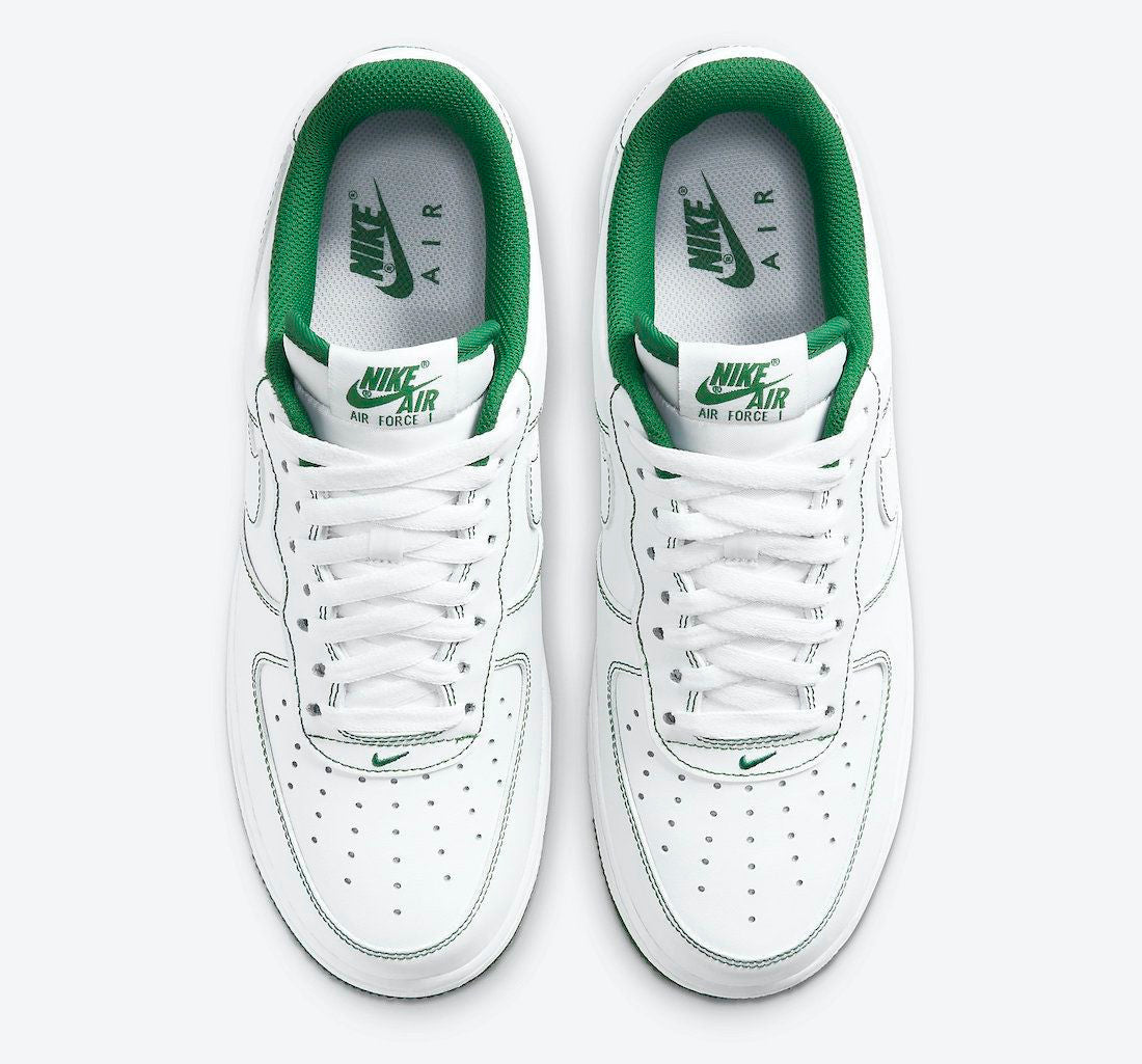 Men's Air Force 1 Low White Pine Green Shoes