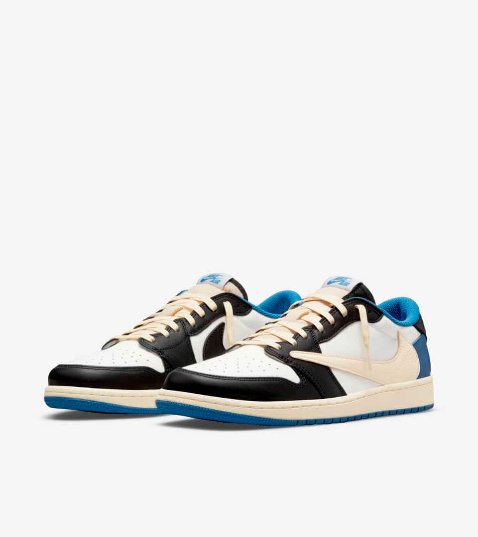 Men's Air Jordan 1 Low Travis Scott x Fragment Shoes