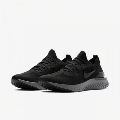Men's Epic React Flyknit 2 Black Grey Shoes