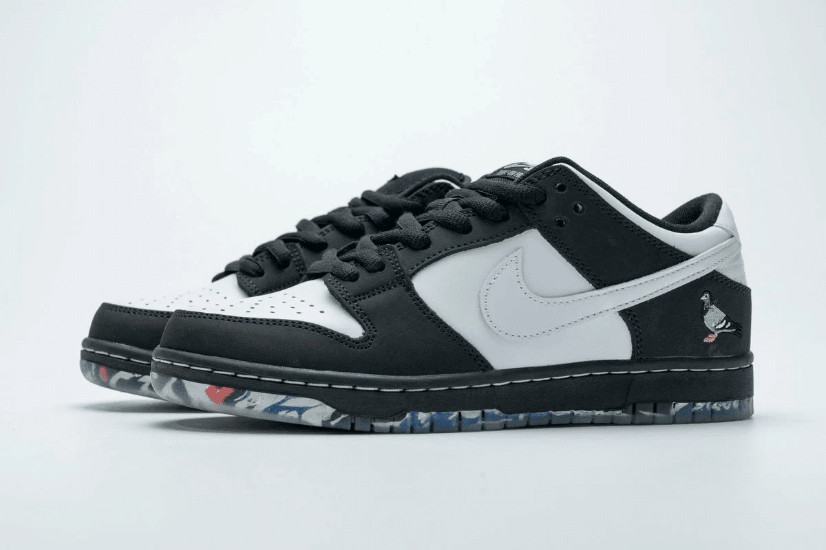 Men's Staple x SB Dunk Low Panda Pigeon Shoes