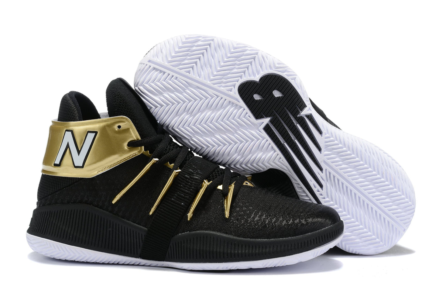 Men's Kawhi Leonard OMN1S Black Gold Shoes