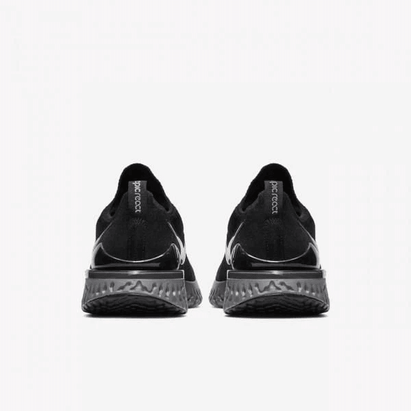 Men's Epic React Flyknit 2 Black Grey Shoes