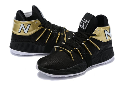 Men's Kawhi Leonard OMN1S Black Gold Shoes