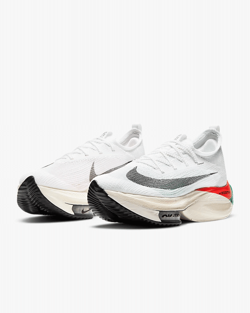 Men's Air Zoom Alphafly NEXT% White Red Green Shoes