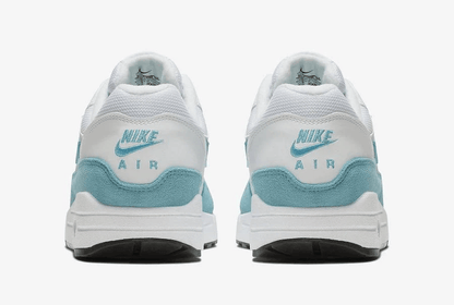 Men's Air Max 1 White Turquoise Shoes