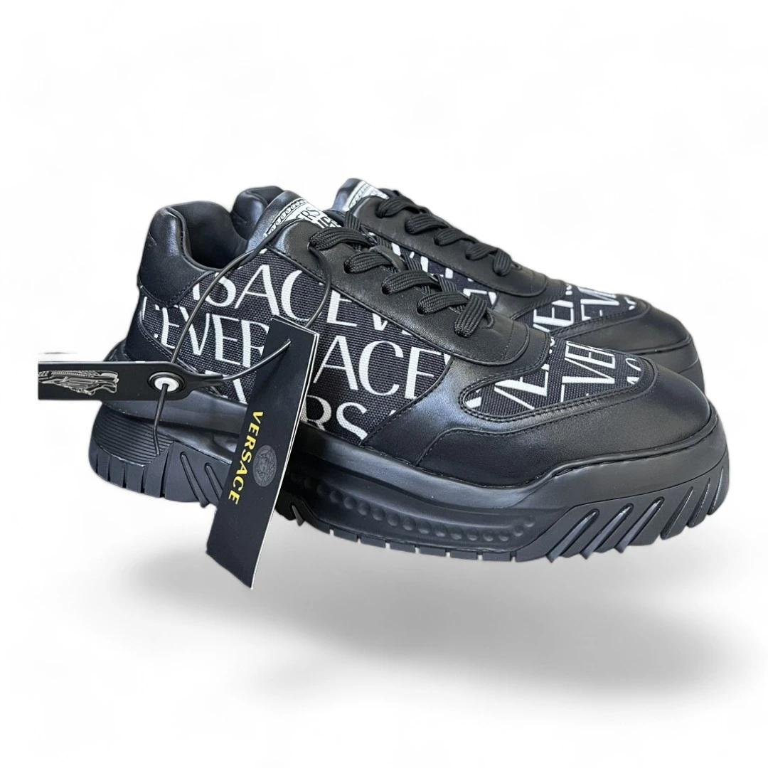 Men's VERSACE Odissea Black Sneakers