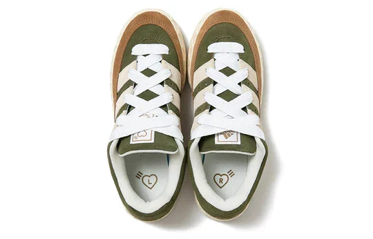 Men's adidas Human Made x Adimatic Dust Green Cream White Shoes