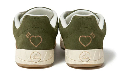 Men's adidas Human Made x Adimatic Dust Green Cream White Shoes
