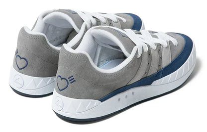 Men's adidas Human Made x Adimatic Grey Tech Indigo Shoes
