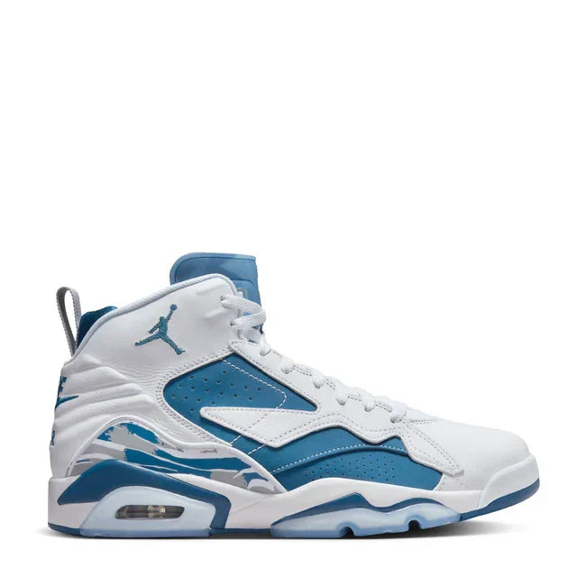 Men's Jordan MVP 678 White Industrial Blue Neutral Grey Shoes