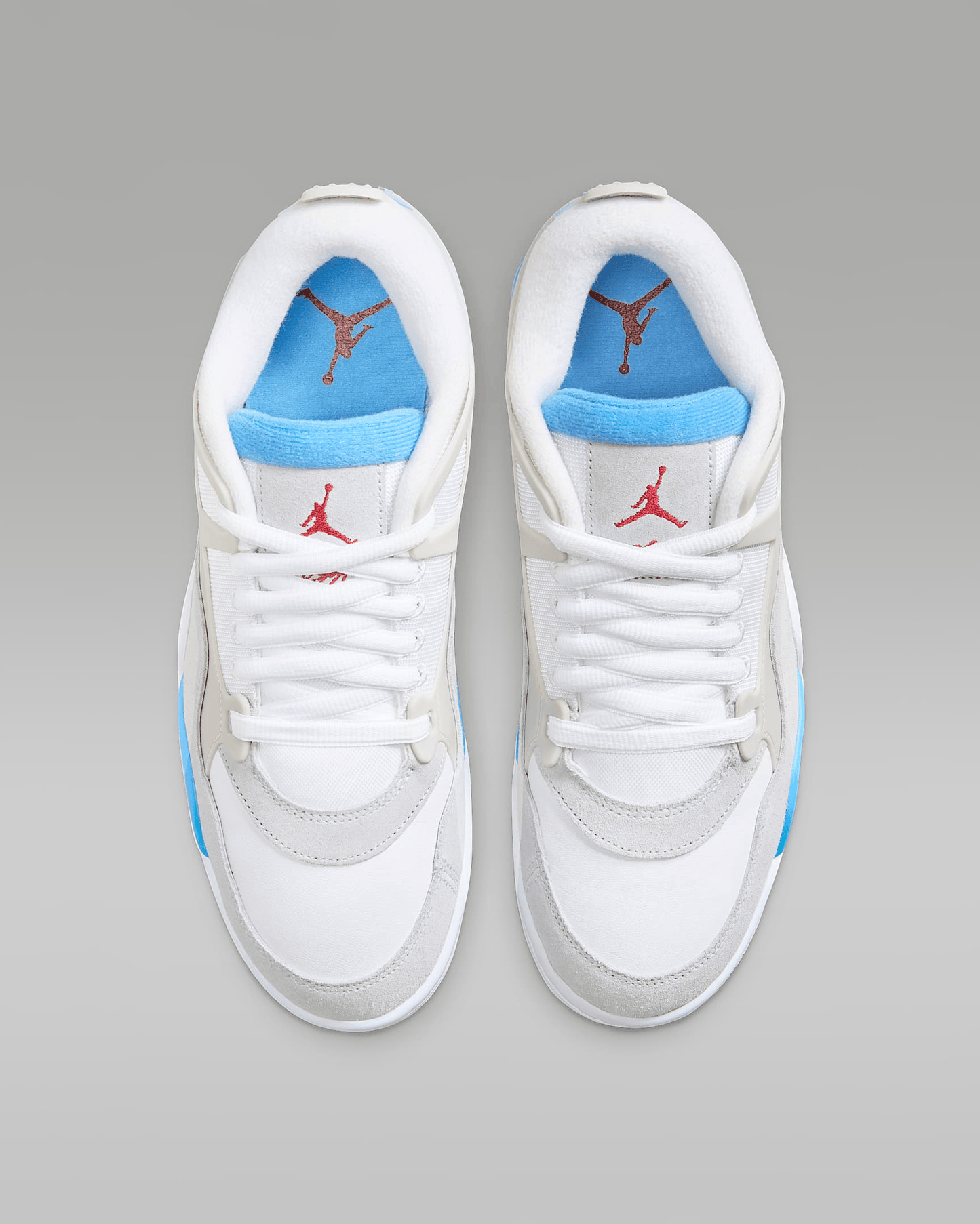 Men's Nike Air Jordan 4 RM White Blue Shoes