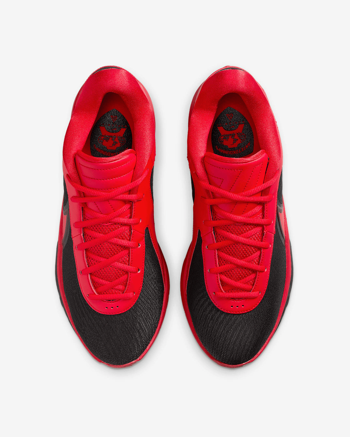 Men's Giannis Freak 6 Black University Red Shoes
