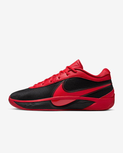 Men's Giannis Freak 6 Black University Red Shoes