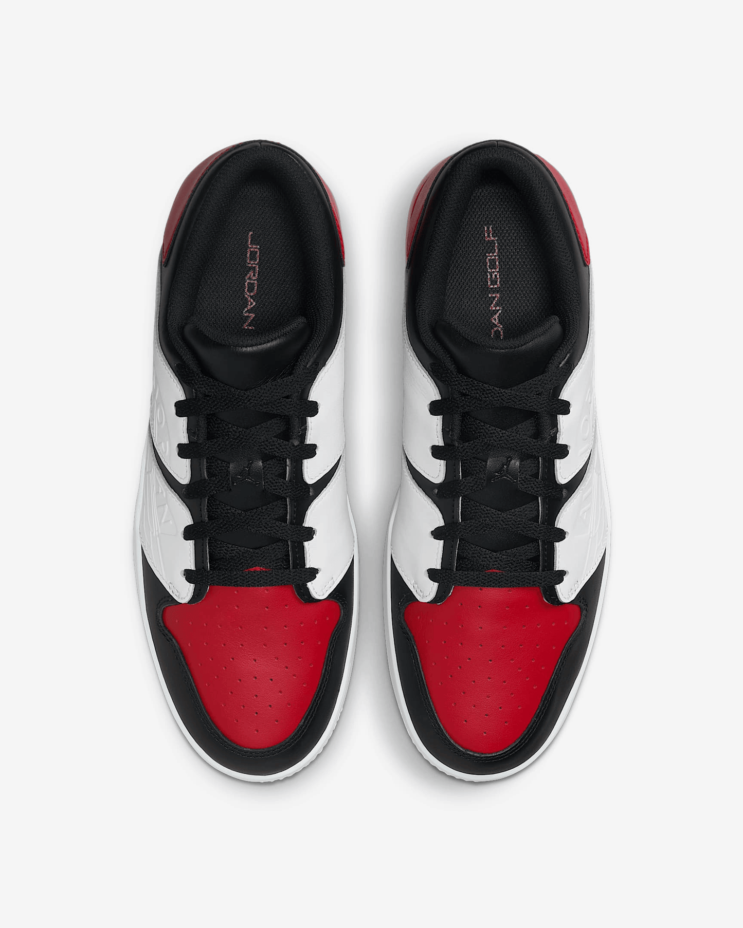 Men's Jordan NU Retro 1 G Black University Red Shoes
