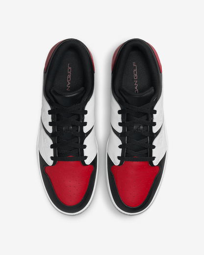 Men's Jordan NU Retro 1 G Black University Red Shoes