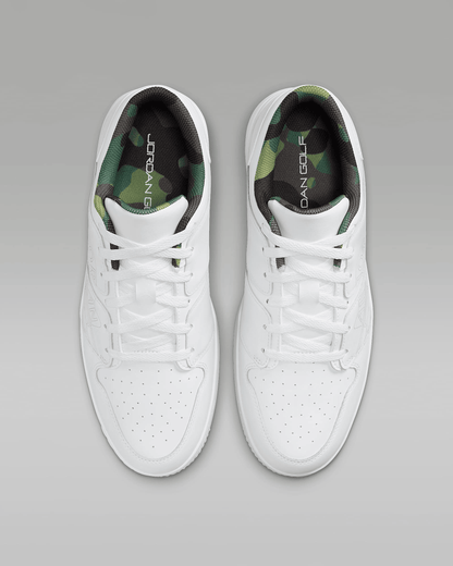 Men's Jordan NU Retro 1 G White Shoes