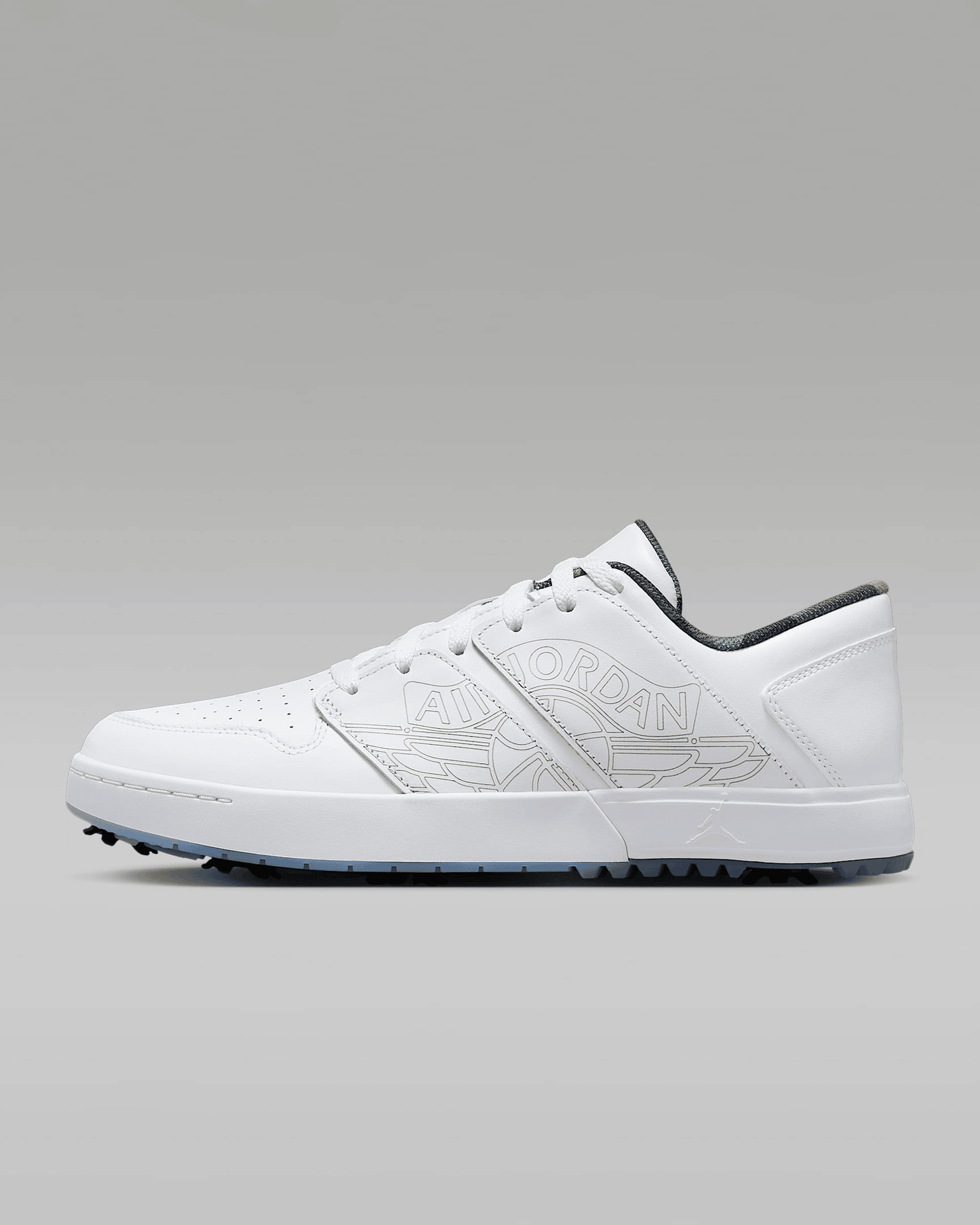 Men's Jordan NU Retro 1 G White Shoes