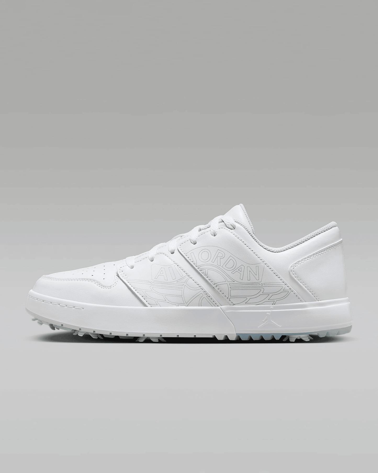 Men's Jordan NU Retro 1 G White Blue Tint Shoes