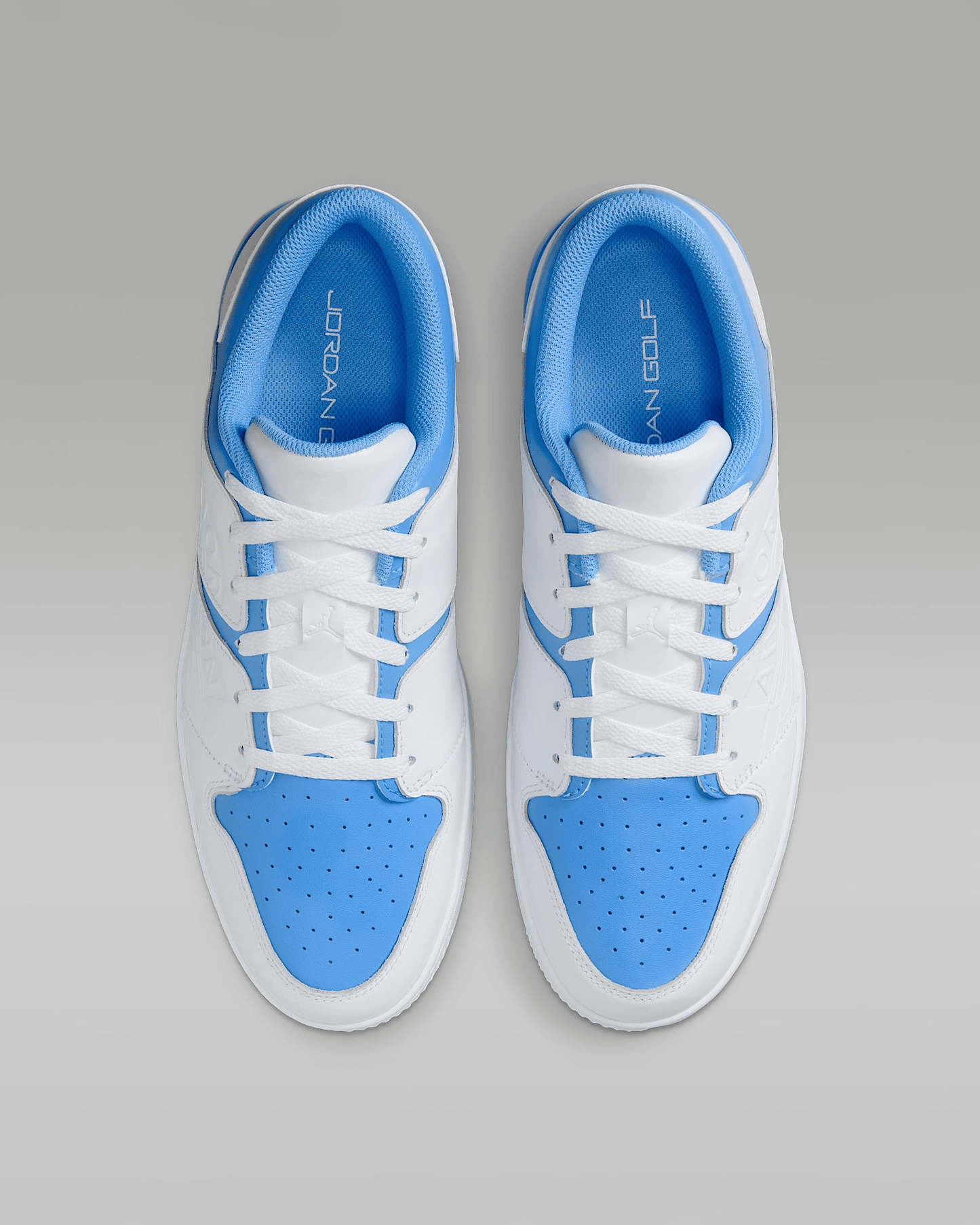 Men's Jordan NU Retro 1 G White University Blue Shoes
