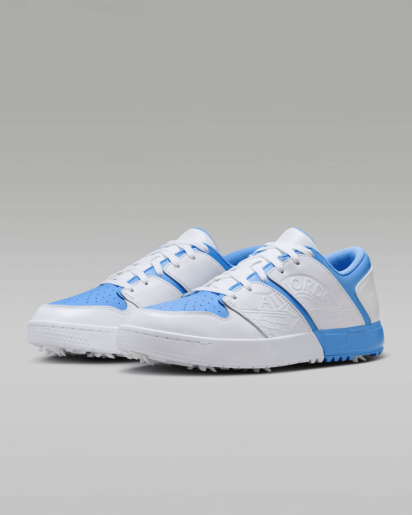 Men's Jordan NU Retro 1 G White University Blue Shoes