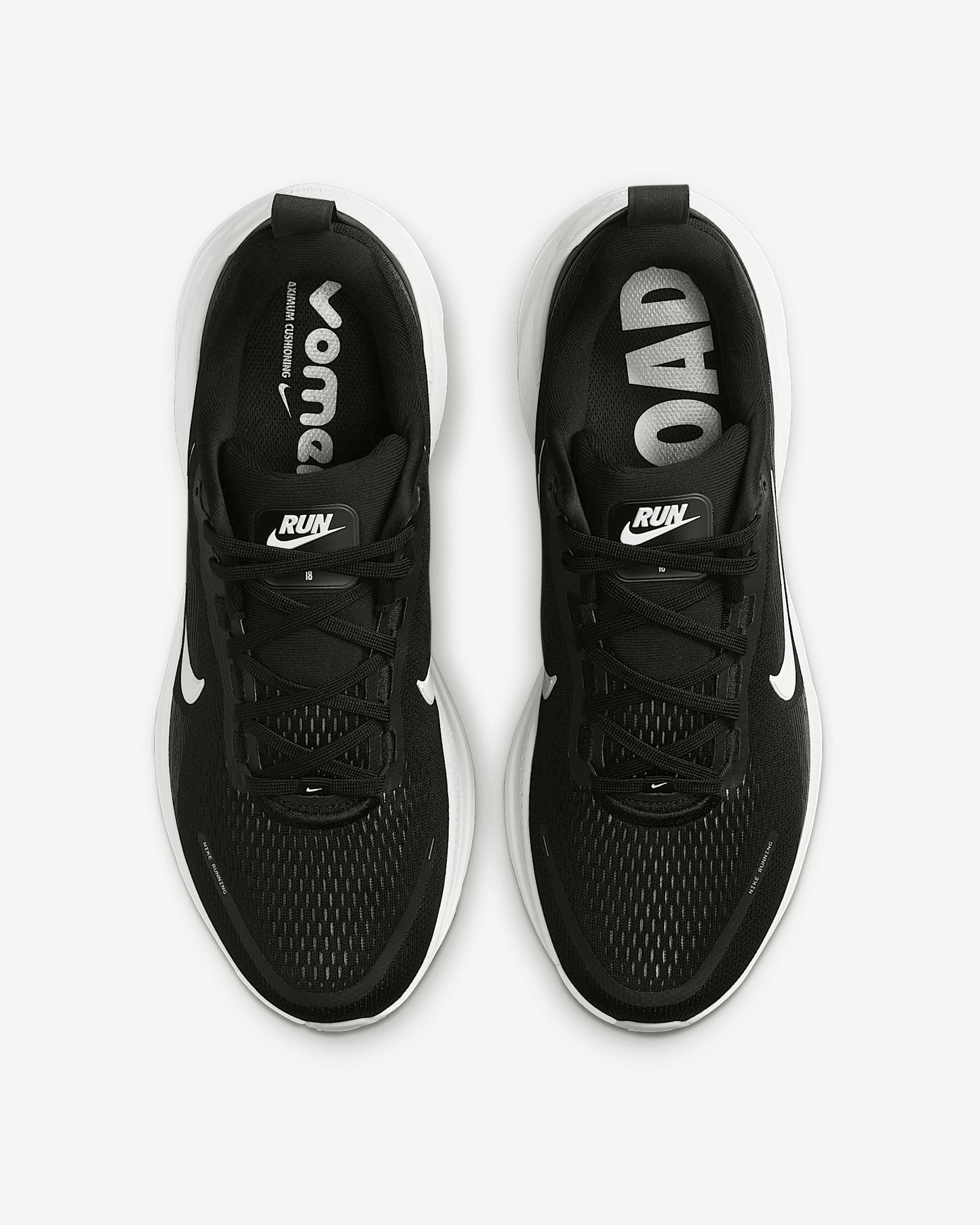 Men's Nike Vomero 18 Black Coconut Milk Shoes