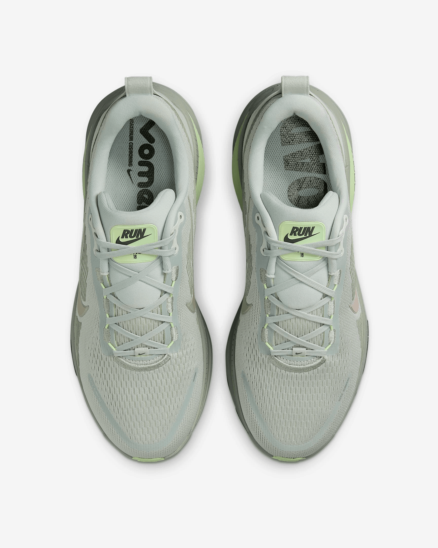 Men's Nike Vomero 18 Light Silver Shoes