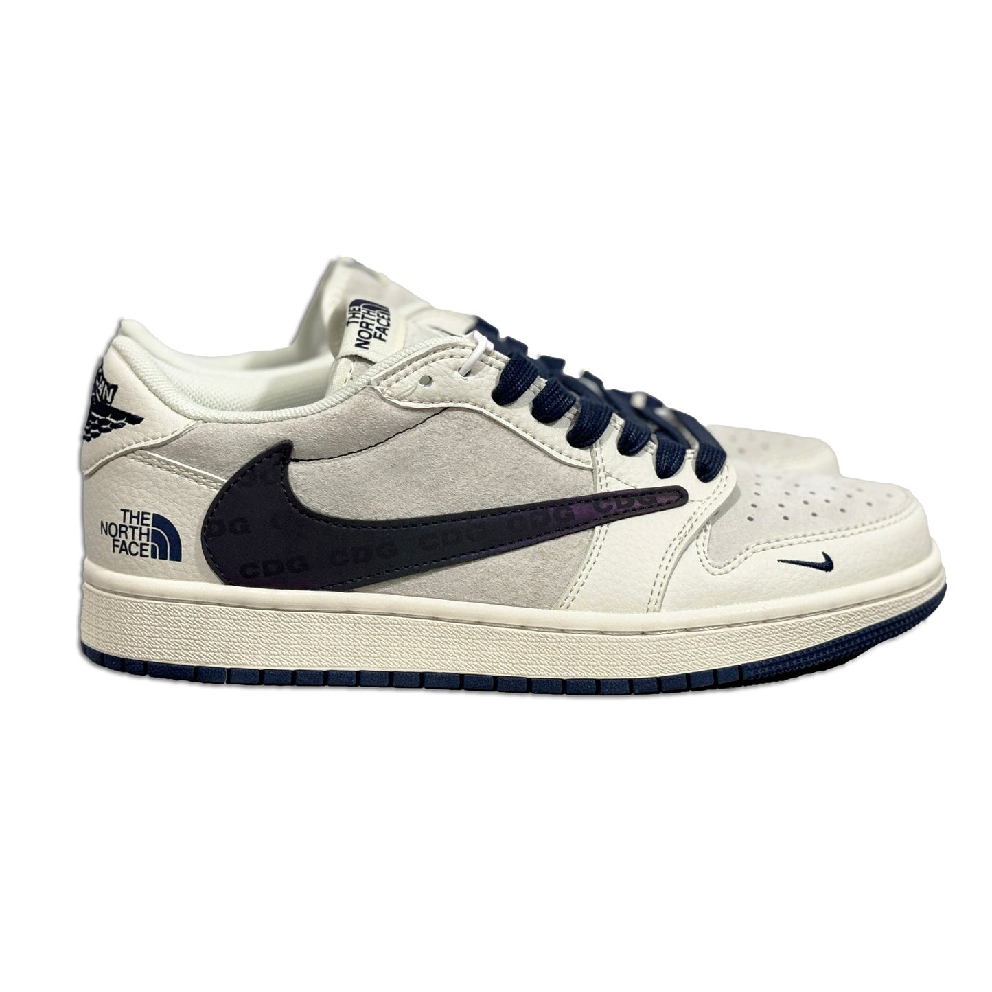 Men's Air Jordan 1 Low x The North Face Shoes