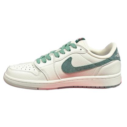 Men's Air Jordan 1 Low x SUPREME Shoes