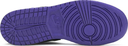 Men's Air Jordan 1 Mid Varsity Purple Shoes
